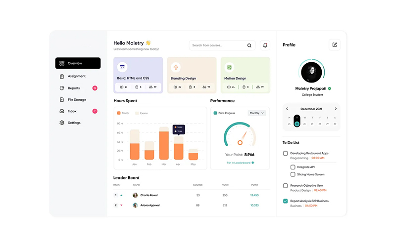 Show a mobile-friendly LMS interface displaying offline content access, local language options, and basic features like attendance, grading, and assignments. Devices should include both phones and tablets to reflect mobile-first usage.