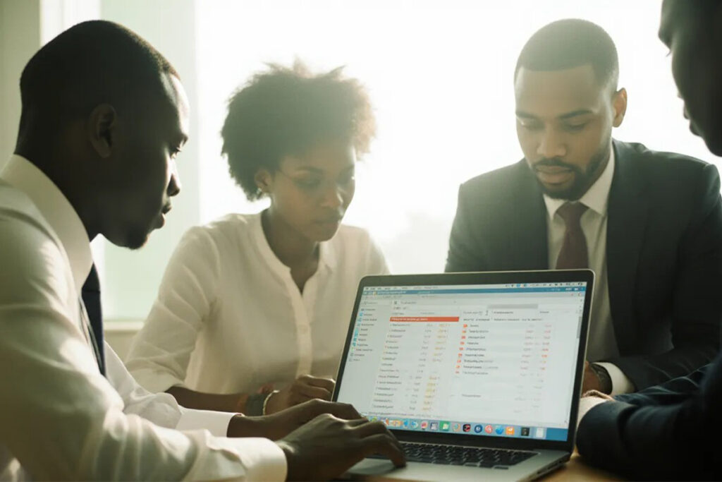 Student course registration and grades interface highlighting LMS vs CRM for universities in learning and enrollment workflows
