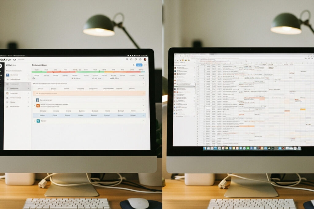 Education CRM automation replacing manual spreadsheets to manage student leads, admissions data, and follow-ups for education sales teams
